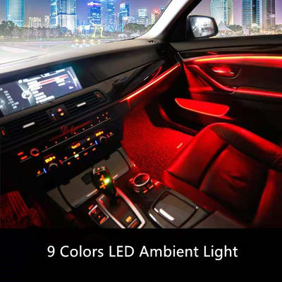 9Colors рассеянные светы BMW 12v 5Series 440pcs внутренние